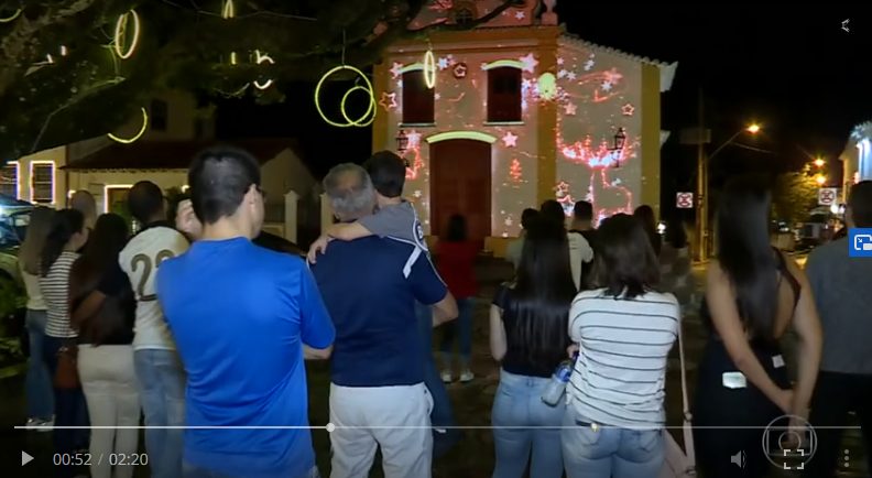 Bom Dia Brasil - 13/12/2019: Tiradentes (MG) recebe iluminação especial para o Natal e encanta visitantes